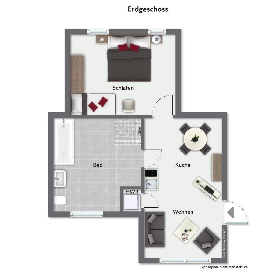 Poststrasse 32A Wohnung 01 Kühlungsborn Dış mekan fotoğraf